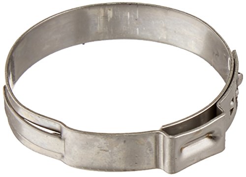 Oetiker 16700046 Stepless Ear Clamp, One Ear, 7 mm Band Width, Clamp ID Range 32.9 mm (Closed) - 36.1 mm (Open) (Pack of 5)