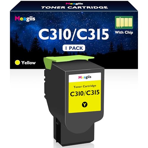 Toner Xerox C310 C315 jaune pour des impressions laser nettes et durables