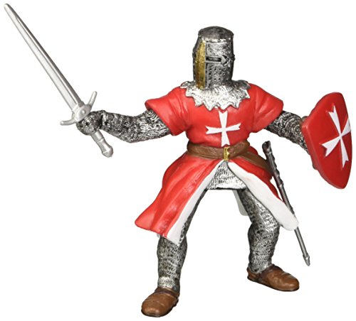 Papo Knight of Malta Figure, Multicolor