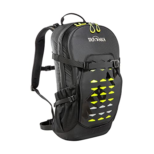 Tatonka Fahrradrucksack Bike Backpack MTB 14l - Kleiner und leichter Rucksack mit Rückenbelüftung, Regenschutz und Helmfach - 14 Liter Volumen