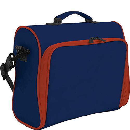 Image of J World Casey Small Lunch Bag for Adults. Medium-Size Insulated Lunch-Box for Kids, Navy