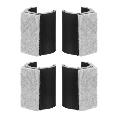 PACKOVE 4 Almohadillas de Fieltro en Forma de U Protectores Antideslizantes Que Minimizan el y Protegen Suelos de Madera Color Aleatorio para Patas de Silla y Muebles