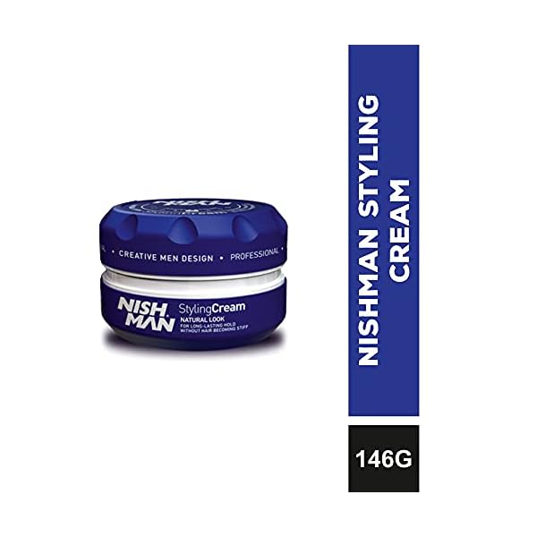 nishman Hair Styling Series (N.5 Cream Wax, 150ml)