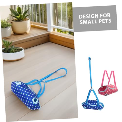 Bolsa transpirable para perros y gatos pequeños con correa de transporte ajustable 4