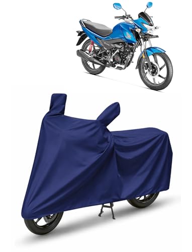 Image of KARKING Bike /SCOOTY Cover for Honda LIVO with Side Mirror Pocket & Buckle Belt | HIGH Material Quality | Weather Resistant