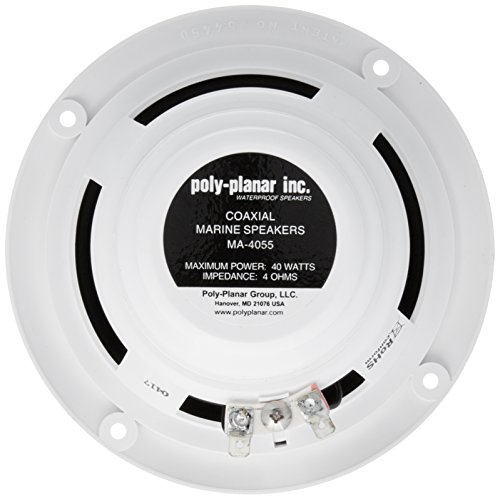 Poly-Planar MA905 Panel Speaker (Black) MA905B - View #9