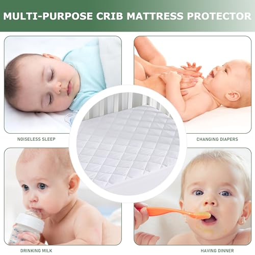 Protector de colchón de cuna para noches secas y siestas tranquilas GRT 7