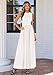 PRETTYGARDEN Summer Maxi Dresses for Women 2026 Sleeveless A Line Flowy Long Casual Sundress Wedding Guest Fashion Clothing (White,Small)