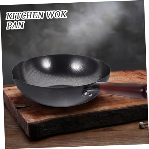 Wok de Hierro Forjado Antiadherente Tradicional miniatura 5