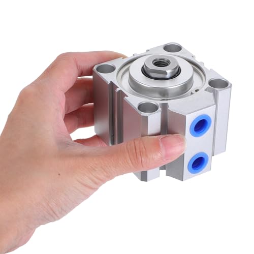 Cilindro neumático compacto de aluminio WOONEKY con compatibilidad universal 4