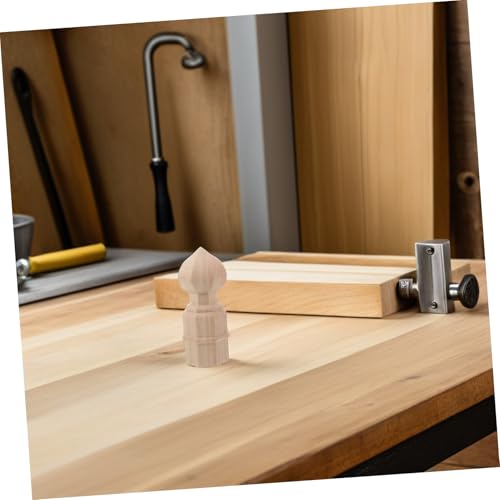 Remates de madera para reparar postes de cama y tapar imperfecciones de muebles 7