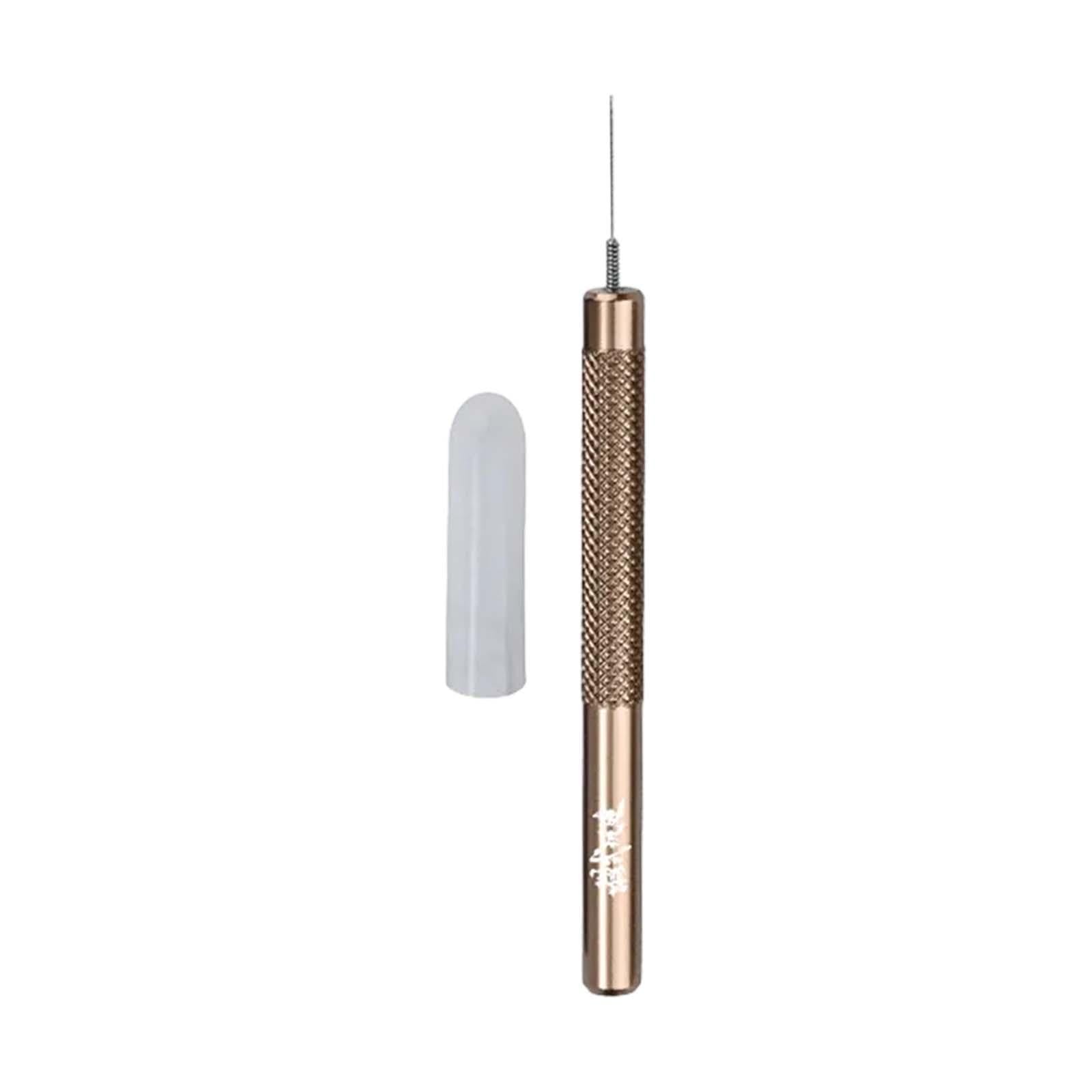 Baoblaze Model Dispensing Rod,Portable,Model Crafts Tool,Practical Multipurpose Glue Dispensing Pen MS107 for DIY Crafts Kids Adults, Gold