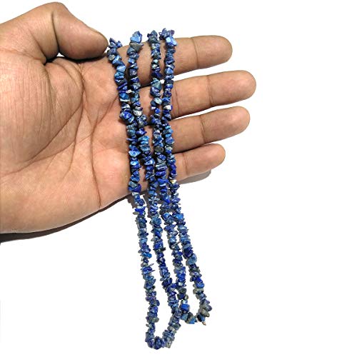 Image of Reiki Crystal Products Certified Natural Crystal Stone Chip Mala Necklace Collection for Men & Women, Reiki Energized Gemstone Jewellery for Meditation, Yoga, Spiritual Styling & Everyday Wear, Multiple Stone Variants