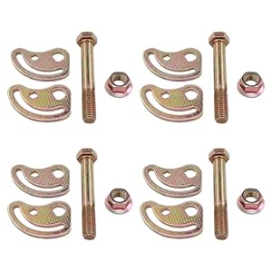 MOTOKU Front Camber Bolt kit for Chevrolet Silverado 1500 2500 3500 Tahoe Suburban 2500 GMC Sierra 1500 2500HD 3500HD Yukon XL 1500 2500,Upper Control Arm Caster Alignment Cam Bolt Kit