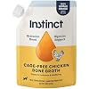 Instinct Bone Broth, Meal Topper for Cats, Human Grade - Cage-Free Chicken, 16 oz. Pouch