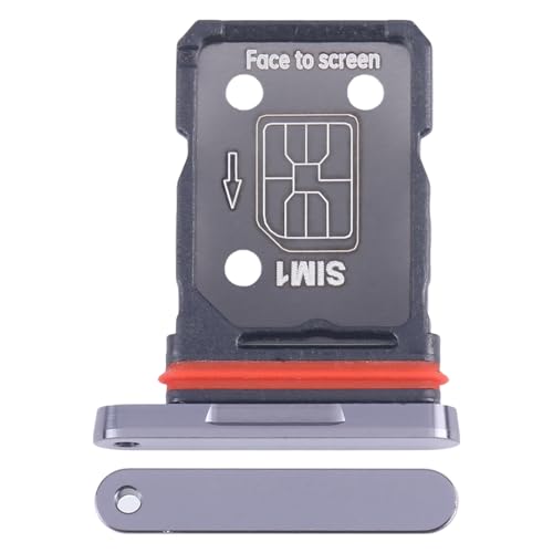 Image of Original SIM Card Tray + SIM Card Tray for OnePlus 12 PJD110, CPH2573, CPH2581 (Silky Black)
