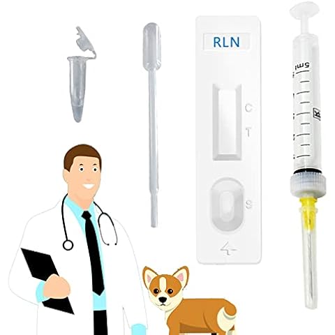 WEEGEEKS Dog Pregnancy Test Kit at Home, White, Fast and Accurate Detection, Pregnancy Tests Strip for Dog Disposable Pet Clinic Equipment Cover