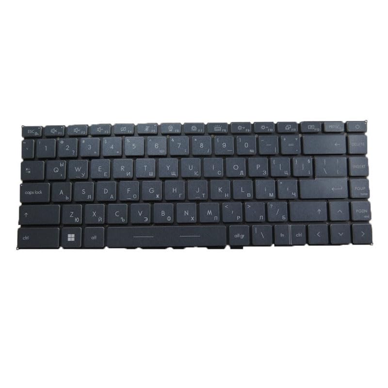 Laptop Backlit Keyboard for MSI Delta 15 MS-15CK Delta 15 A5EFK MS15CK 15.6' Bulgaria BG Grey No Frame New
