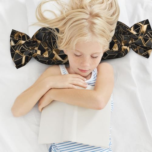 Almohada de espuma viscoelástica negra tamaño único miniatura 6