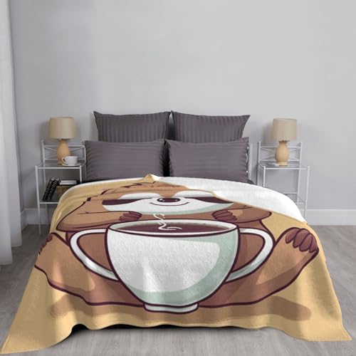 Couverture en micro polaire pour canapé et salon chaleureux
