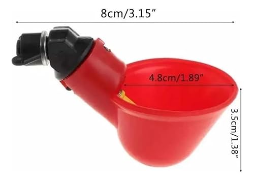 Kit 5 Bebedouros Para Frango | Galinha | Aves | Enchimento Automático | Fácil Manutenção e Limpeza