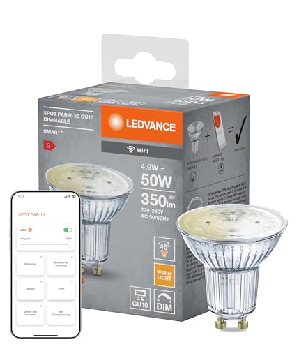 Ledvance SMARTWIFIPR165W/827230VDIMFRGU104X1LEDV Smarte LED Lampe für Home, 50w-ersatz, 1 Stück (1er Pack)