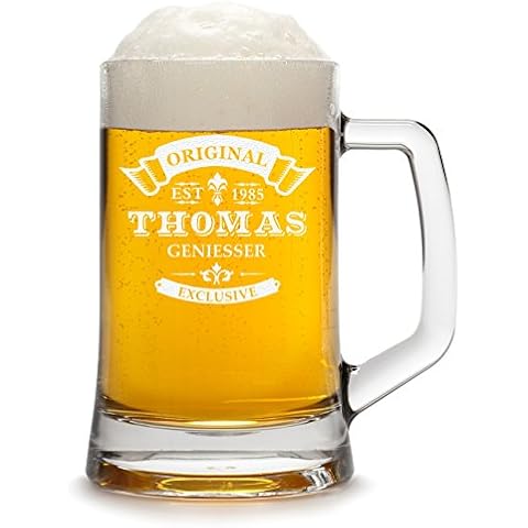 polar-effekt Bierkrug Personalisiert mit Gravur eines Namens und Jahreszahl Cover