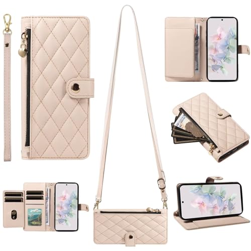 Miagon �W�b�p�[ �N���X�{�f�B �E�H���b�g �P�[�X �J�o�[ Xiaomi Redmi Note 14 Pro 5G�p�A�H�`���C�J�[�h�z���_�[ �|�P�b�g �p�[�X ���X�g���b�g �ی� PU���U�[ �L�b�N�X�^���h �o���p�[