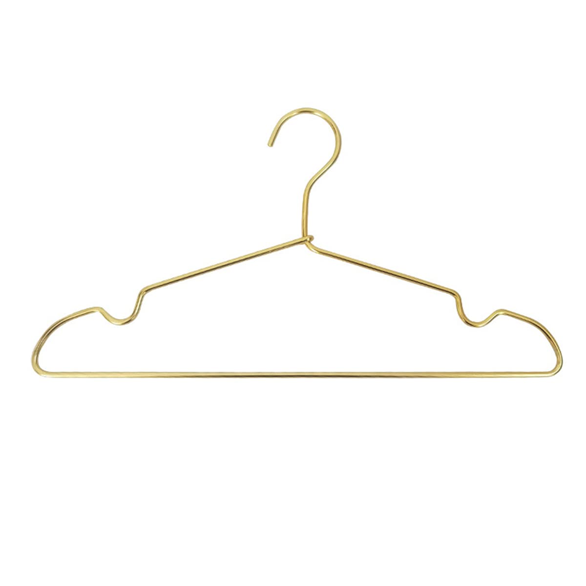 OUSIKA 30Pcs Children Clothing Hangers Anti Slip Aluminum Alloy Wardrobe Space Saving Hanger Baby Coat Skirt Dress Drying Rack 10pcs 33cm Racks (Color : 10pcs 33cm)