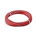 Produktbild Goobay 55044 Kupferlitze isoliert, 1-adrig, mehrdrahtig (18 x 0,1 mm), Rot, 10m Kabellänge