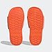 adidas unisex-child Adilette Comfort Slides Blue Dawn/Semi Impact Orange/Blue Dawn (Moana) 5