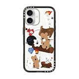 CASETiFY コンパクト iPhone 17 ケース [MagSafe対応/薄型 軽量/耐衝撃] - S'more ! - クリア ブラック