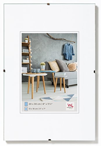 Walther Design RB045A Titular de Imagen Sin Marco, Vidrio Antirreflectante, 30 X 45 cm