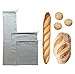 Brotbeutel Öko Leinen Natur Grau 3er Pack Brotsack Leinenbeutel Leinensack