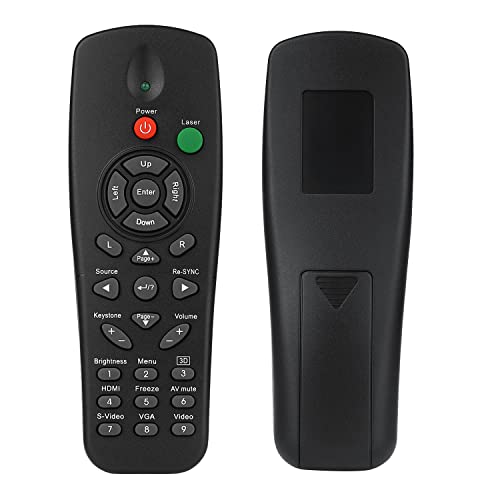 Aimdio BR-3057L Télécommande pour OPTOMA DAEXUUZ DS327 DS329 DS551 DX327 DX329 DX551 ES550 ES551 EW605ST EW610ST EW631 EX550 EX551 EX605ST EX610ST EX631 TS551 TX551 Vidéoprojecteurs Cover