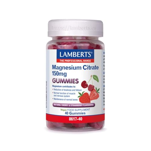 Lamberts Citrato de magnesio 150 mg 40 gomitas