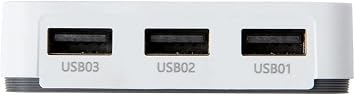 3-Port USB Network Print Server Adapter