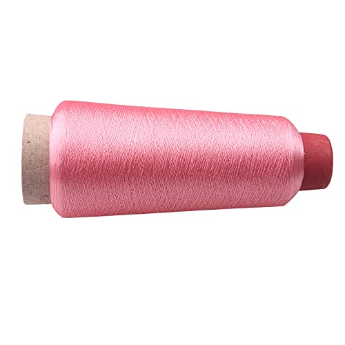 Image of Baby Pink Color Sparkle Metallic Threads Machine Embroidery - 5000 Yards per roll