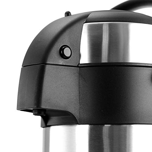 MegaChef 5 Quart Stainless Steel Airpot Hot Water Dispenser for Coffee and Tea by Megachef - Image 2
