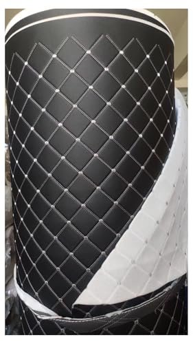 Tissu en similicuir matelassé pour rénover un coussin ou une assise