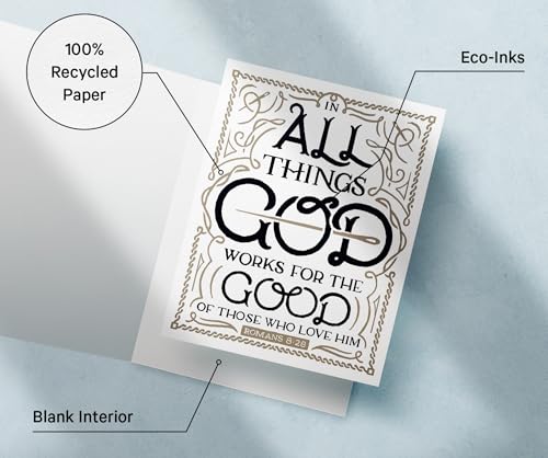 Image of Twigs Paper Scripture Encouragement Greeting Cards, 12 Blank Note Cards | Small size, matching envelopes included, inspirational & religious, for church & ministry