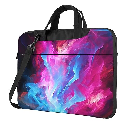 Sac ordinateur portable imprimé feu grand volume anti-encombrement
