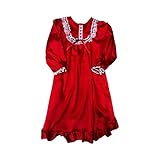 Laura Dare Nylon Gown (RED, 4)