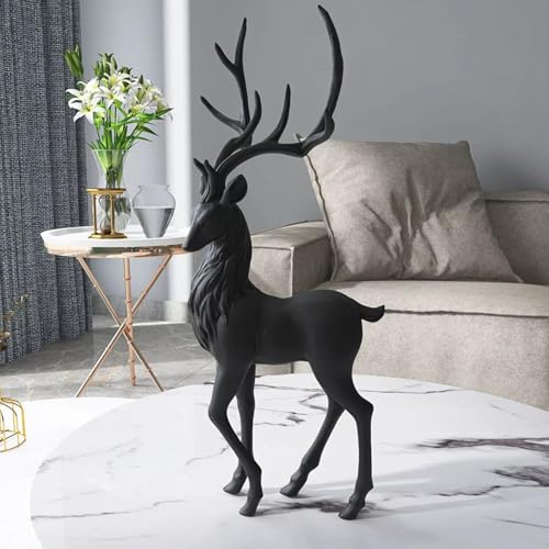 Figurines d'élan d'intérieur de Noël à offrir pour décorer une table