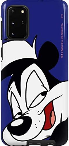 Skinit Pro Phone Case Compatible with Galaxy S20 Plus - Officially Licensed Looney Tunes Pepe Le Pew Zoomed in Design