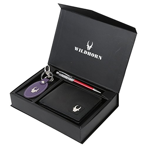 Image of WildHorn Men's Genuine Leather Belt for Men| Premium Auto-Lock Buckle | Adjustable up to 48 inch | Formal & Casual Wear | Micro-Adjust Fit | Stylish Gift Box Included