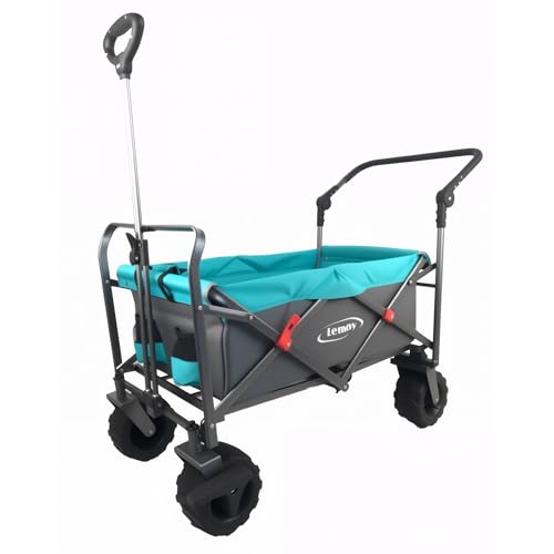 Lemmy LMY100GYT Faltbarer Bollerwagen LMY100,...