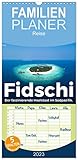 Familienplaner Fidschi - Der faszinierende Inselstaat im Südpazifik. (Wandkalender 2023, 21 cm x 45 cm, hoch), Calvendo Monatskalender - M. Scott 