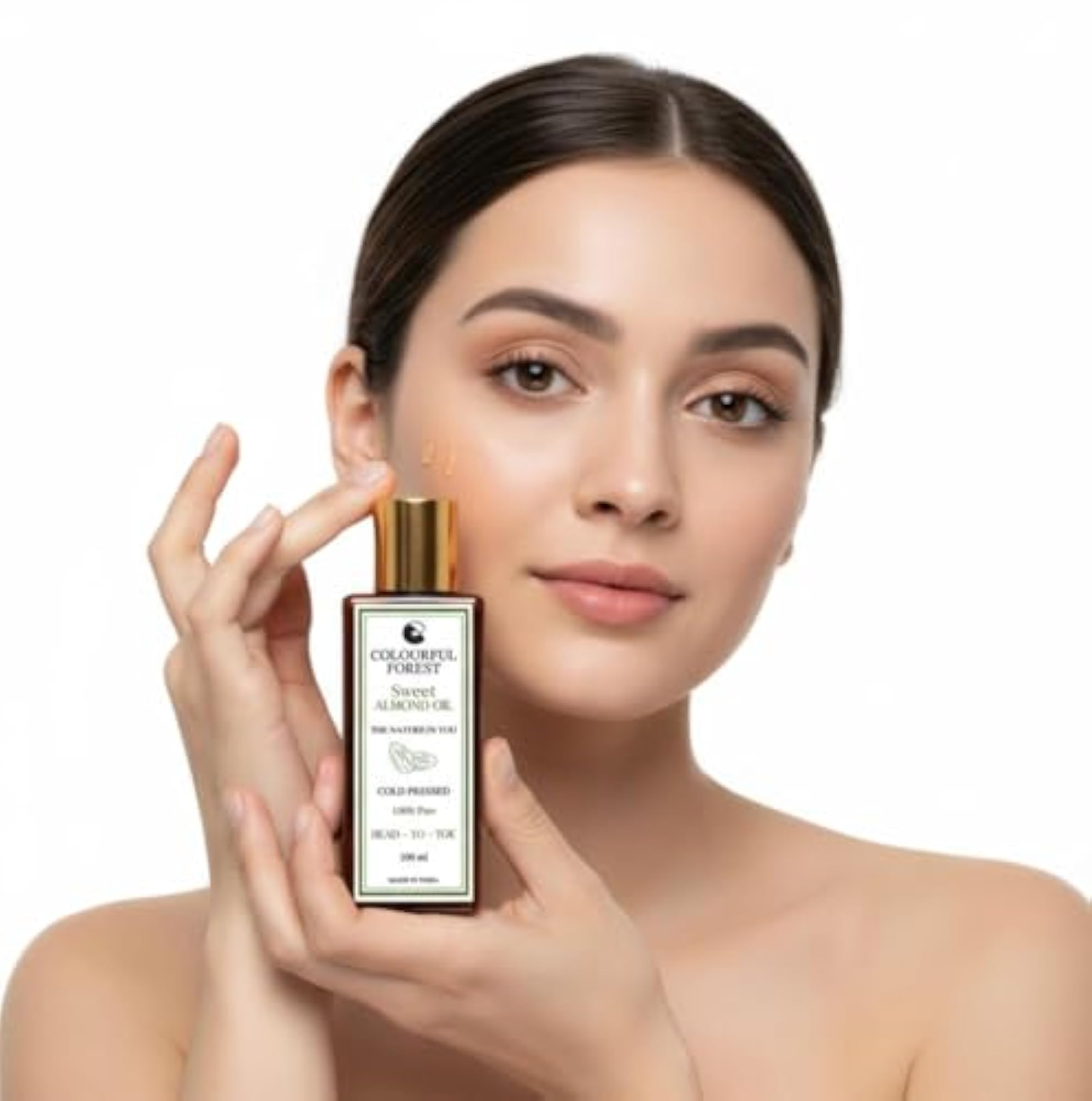 Sweet Almond Oil, 100% Pure & Natural Cold Pressed