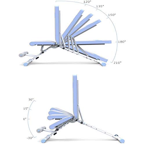 Rindasr strength training equipment，weights，Adjustable Weight Bench-Utility Bench for Full Body Workout; Multi Purpose Decline Fitness Bench Roman Chair; Sit Up All-in-One Hyper Back Extension Exercis
